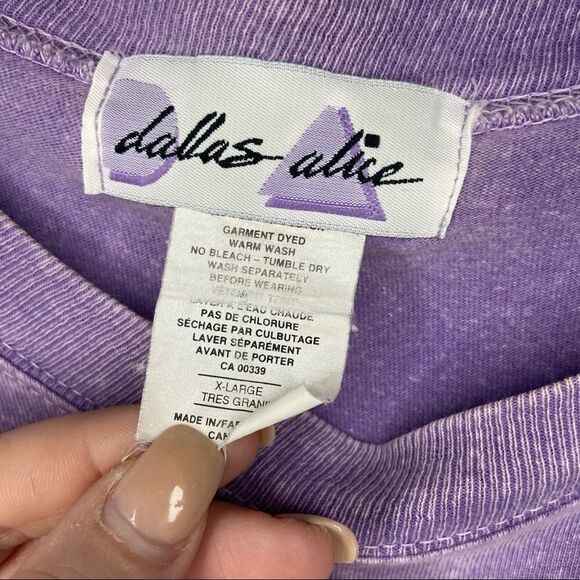 Vintage single stitch Dallas Alice Hummingbird Graphic T-shirt - Picture 5 of 7